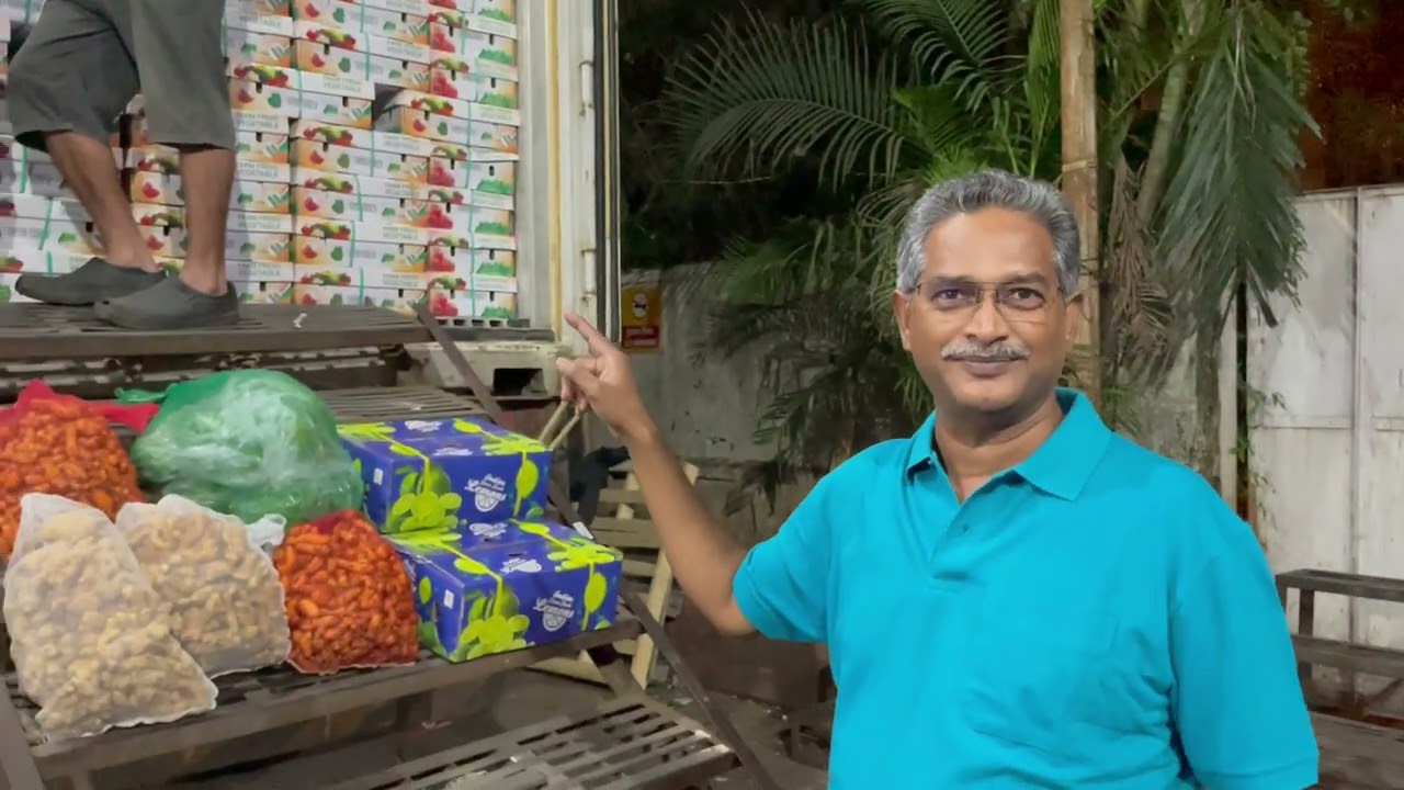 Dr. Koteswara Rao overseeing container loading operations