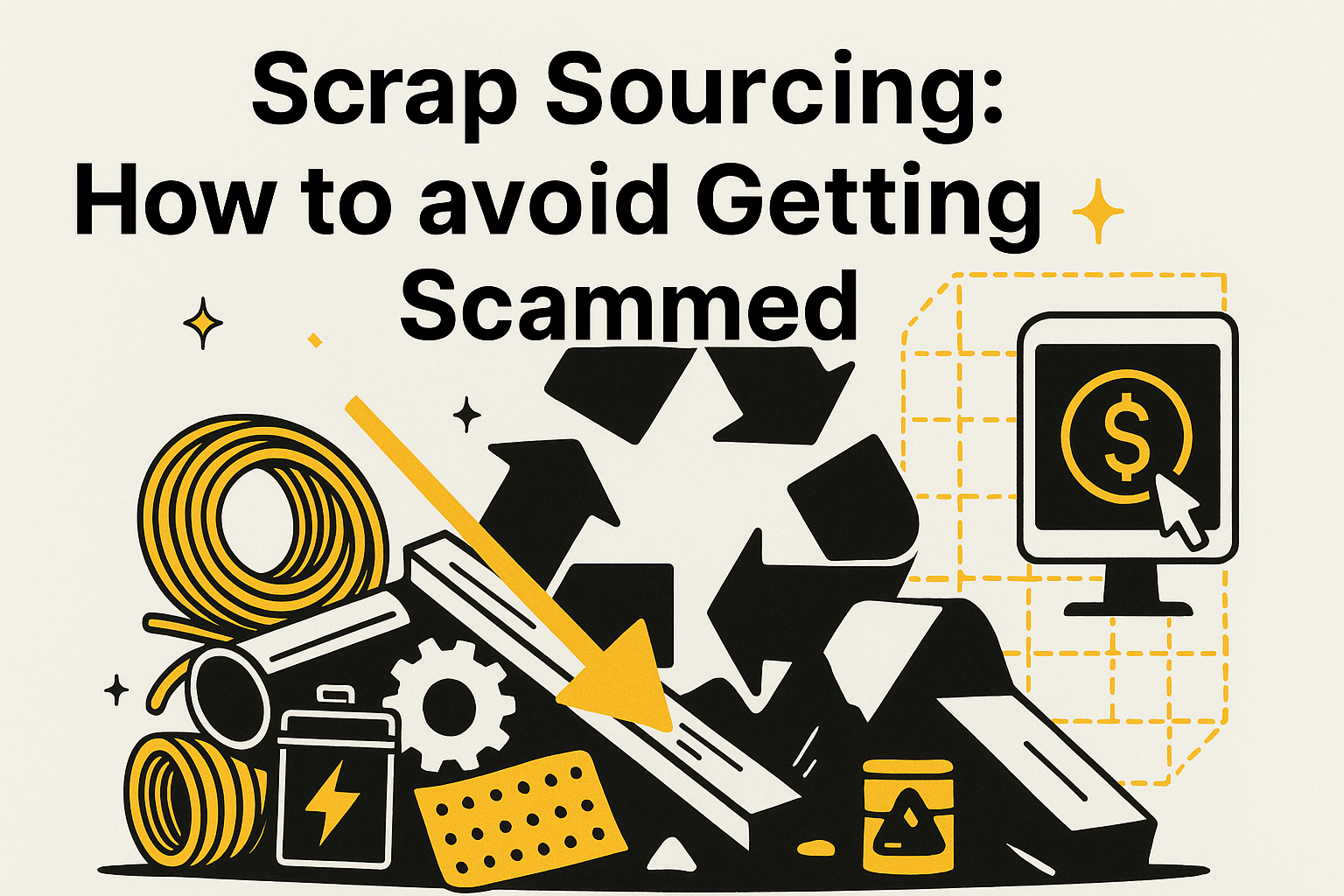 Scrap metal trading and supplier verification
